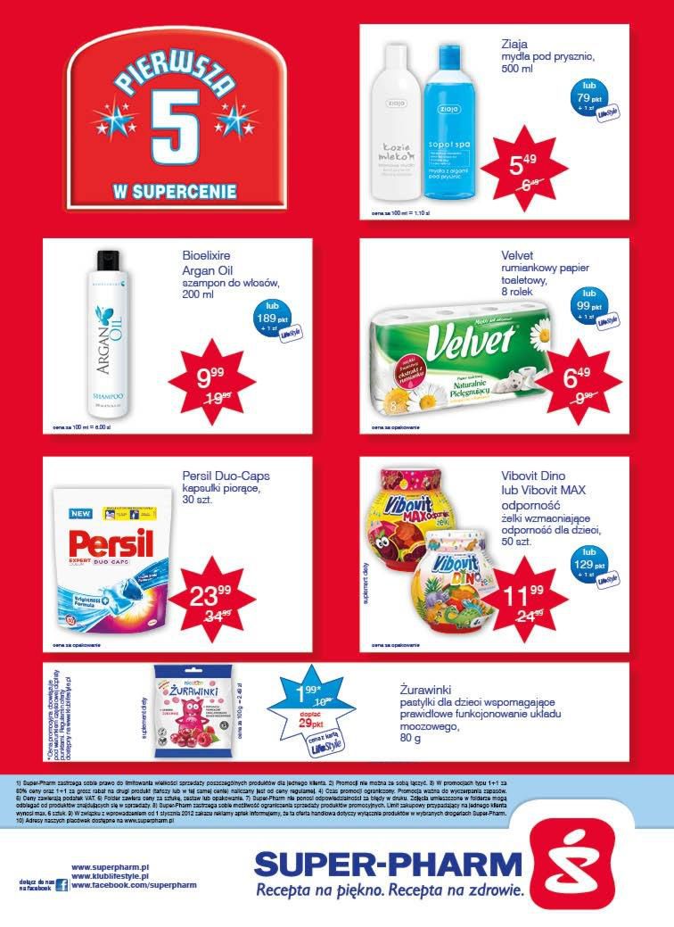Gazetka promocyjna Superpharm do 30/03/2016 str.20