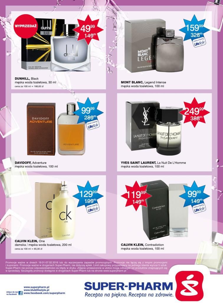 Gazetka promocyjna Superpharm do 07/02/2016 str.4