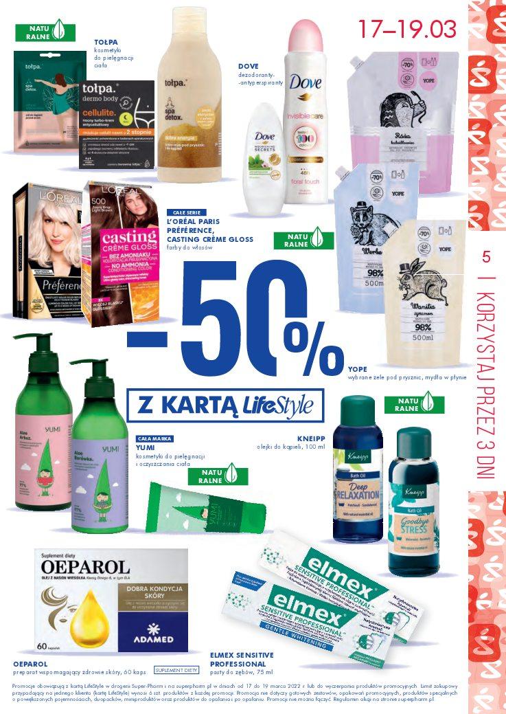 Gazetka promocyjna Superpharm do 19/03/2022 str.5