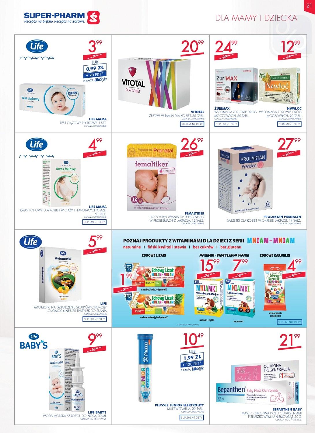 Gazetka promocyjna Superpharm do 16/05/2018 str.21