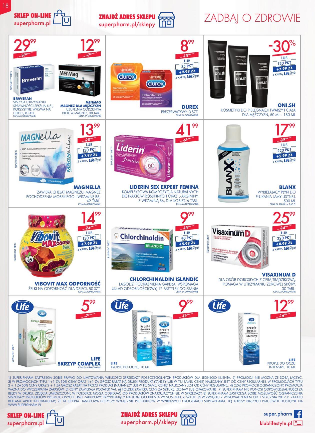 Gazetka promocyjna Superpharm do 29/03/2017 str.18