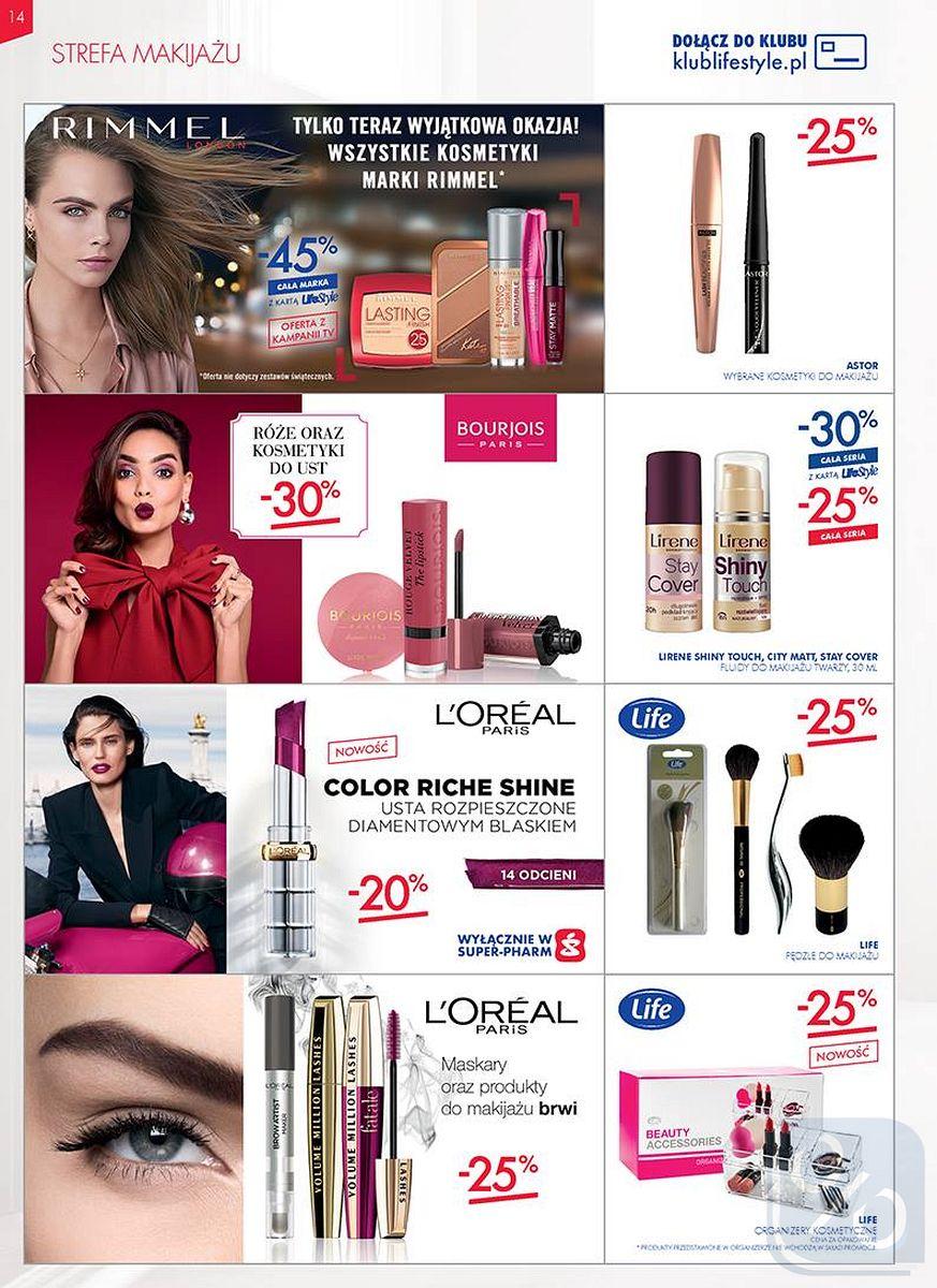 Gazetka promocyjna Superpharm do 27/12/2017 str.14