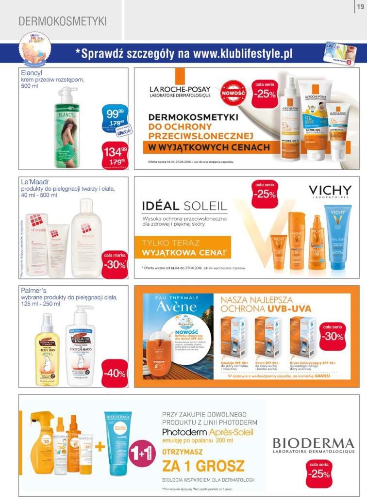 Gazetka promocyjna Superpharm do 27/04/2016 str.19