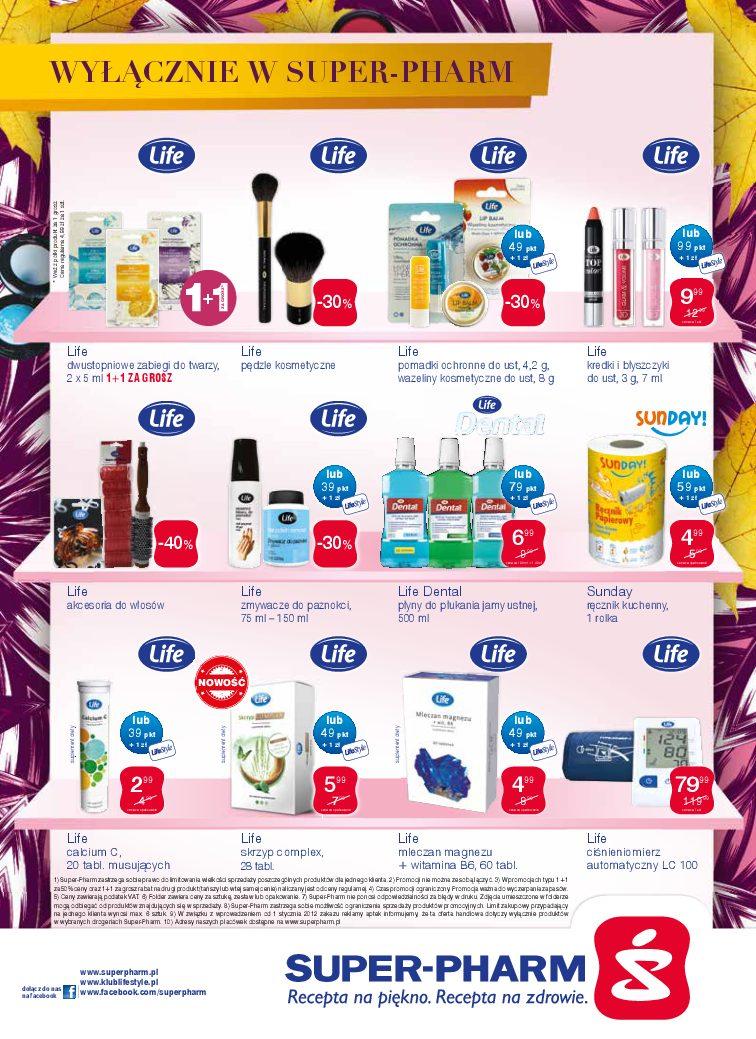 Gazetka promocyjna Superpharm do 26/10/2016 str.20