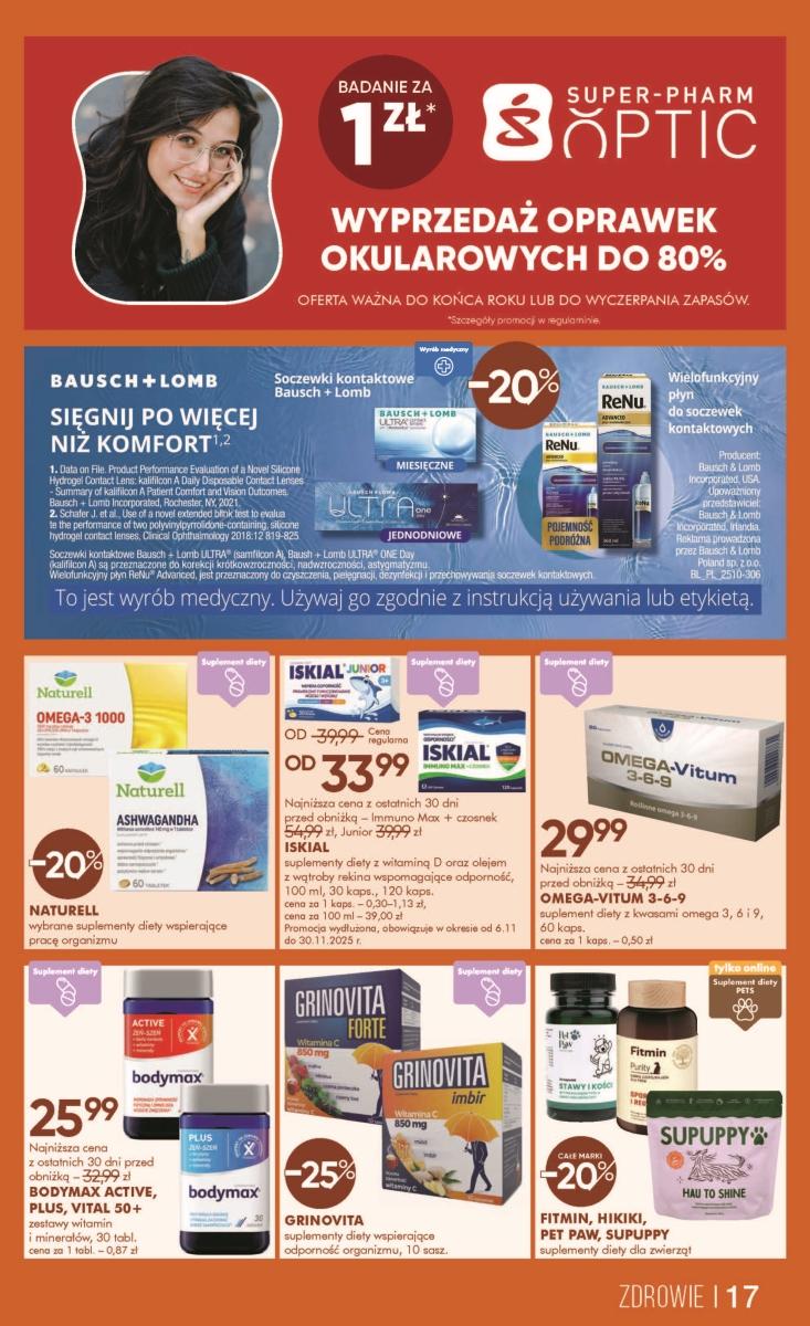 Gazetka promocyjna Superpharm do 21/11/2025 str.17