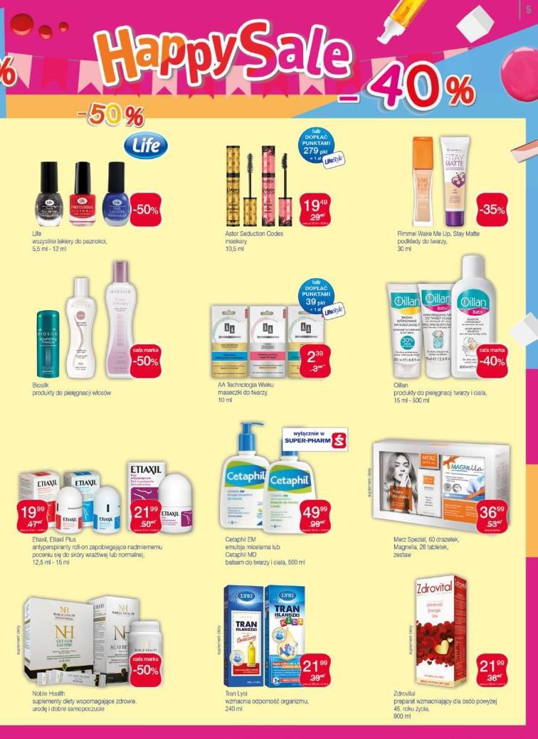 Gazetka promocyjna Superpharm do 20/01/2016 str.5