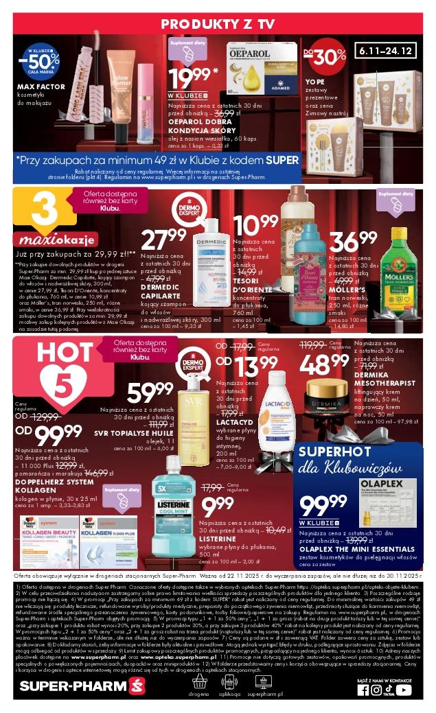 Gazetka promocyjna Superpharm do 30/11/2025 str.20