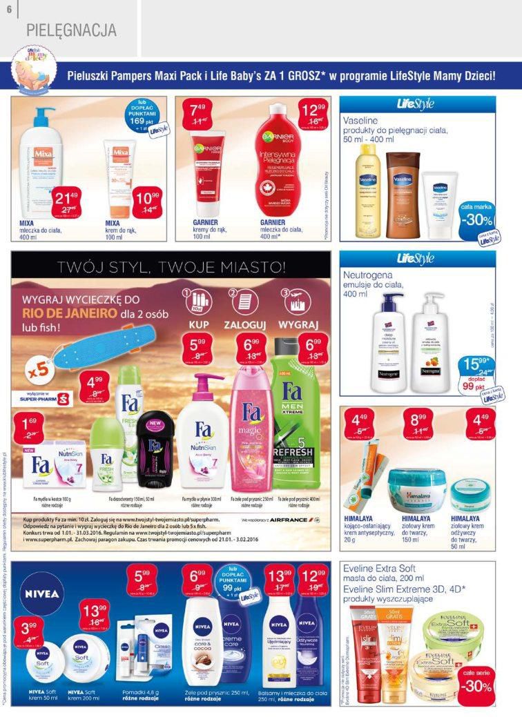 Gazetka promocyjna Superpharm do 03/02/2016 str.6