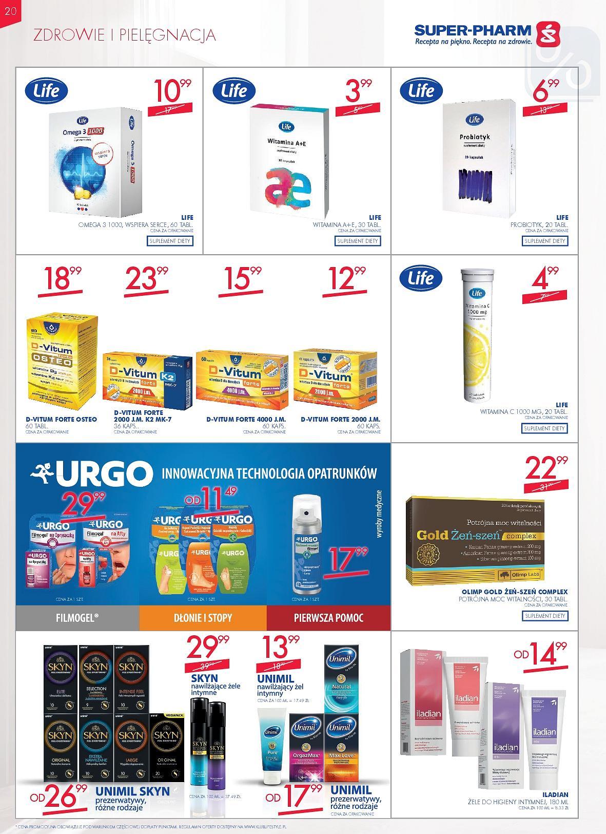 Gazetka promocyjna Superpharm do 02/05/2018 str.20