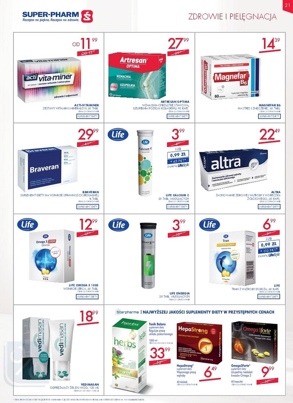 Gazetka promocyjna Superpharm do 14/03/2018 str.21