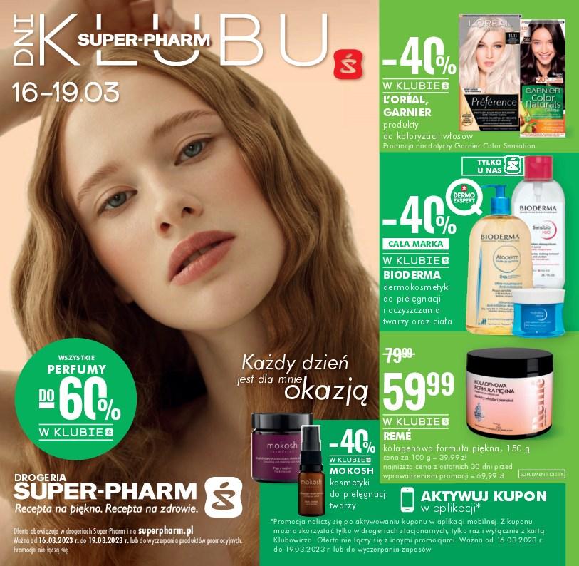 Gazetka promocyjna Superpharm do 19/03/2023 str.1