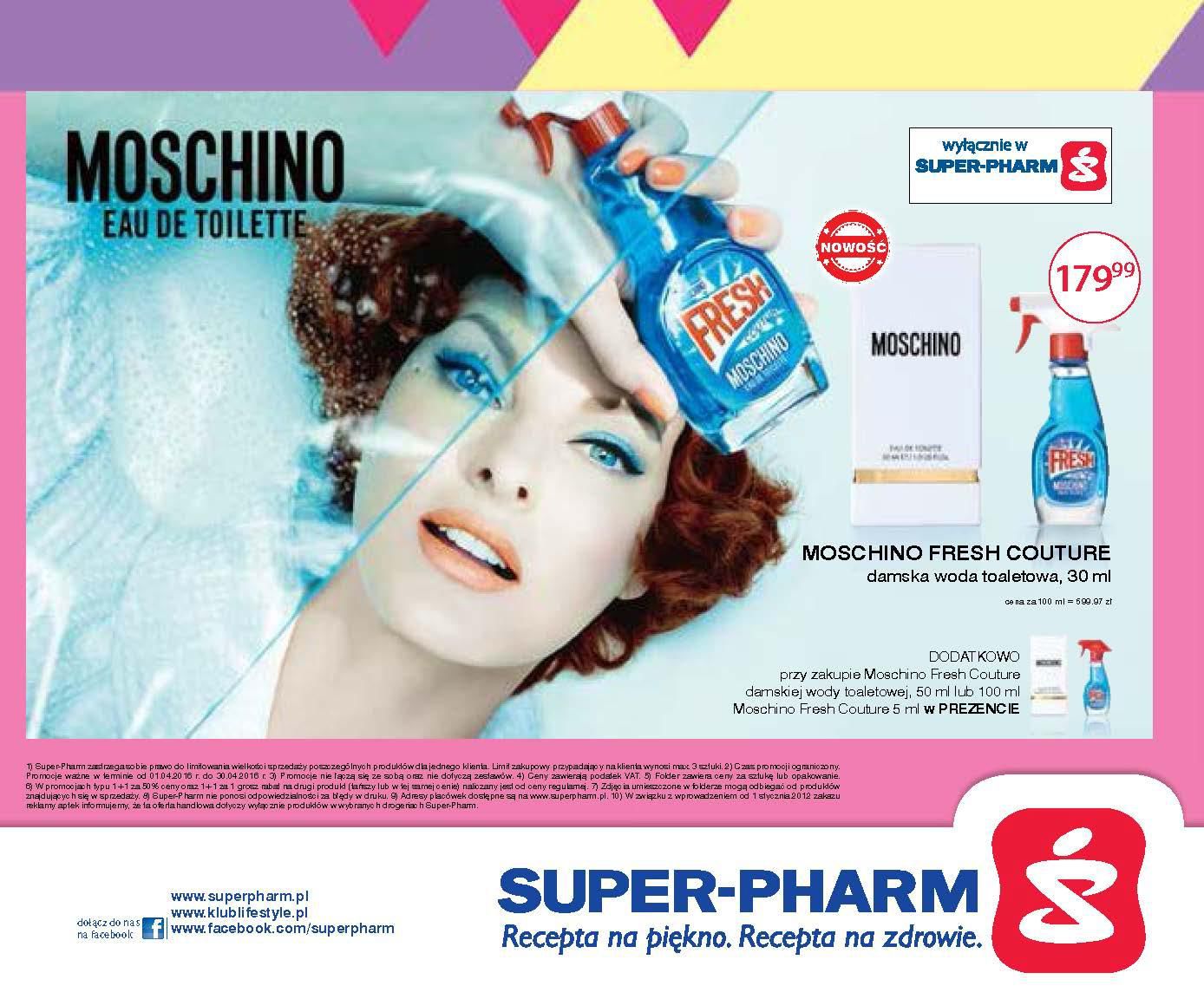 Gazetka promocyjna Superpharm do 30/04/2016 str.20