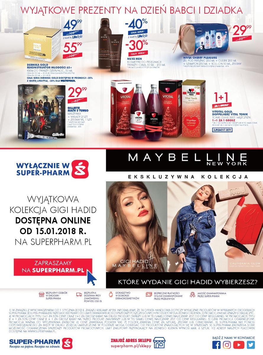 Gazetka promocyjna Superpharm do 31/01/2018 str.20