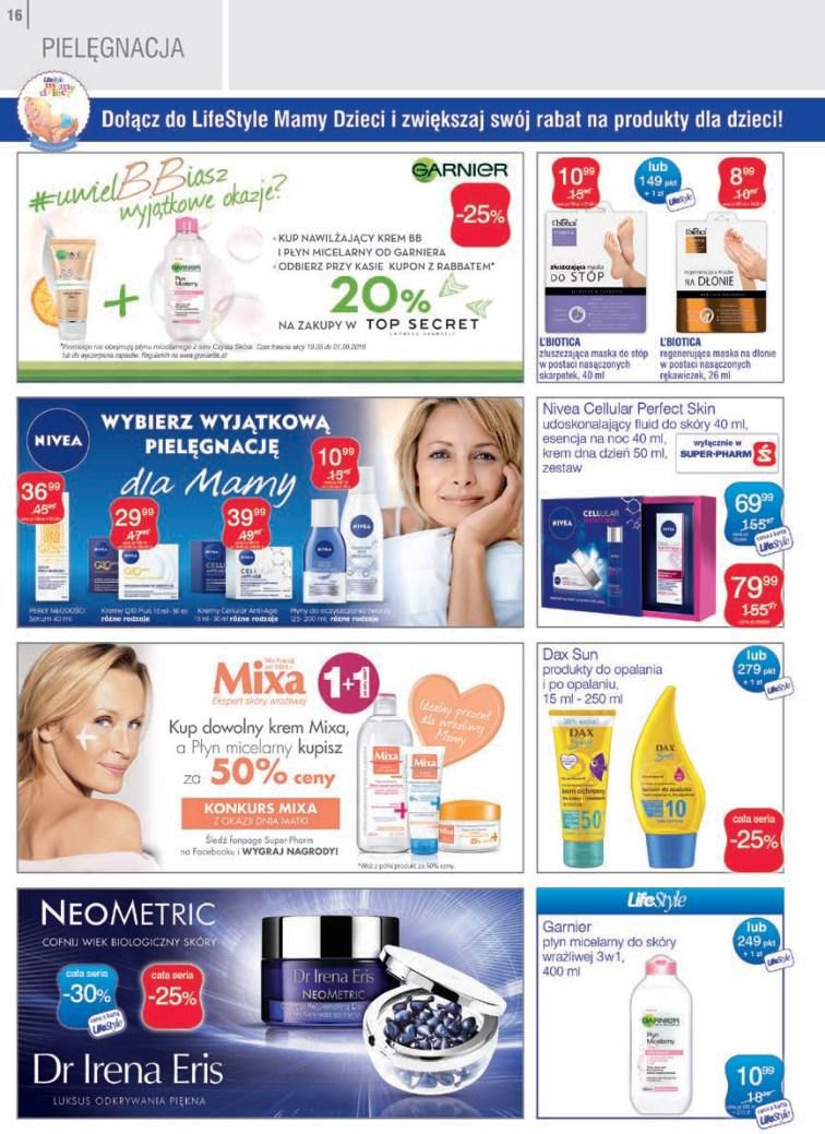 Gazetka promocyjna Superpharm do 01/06/2016 str.16