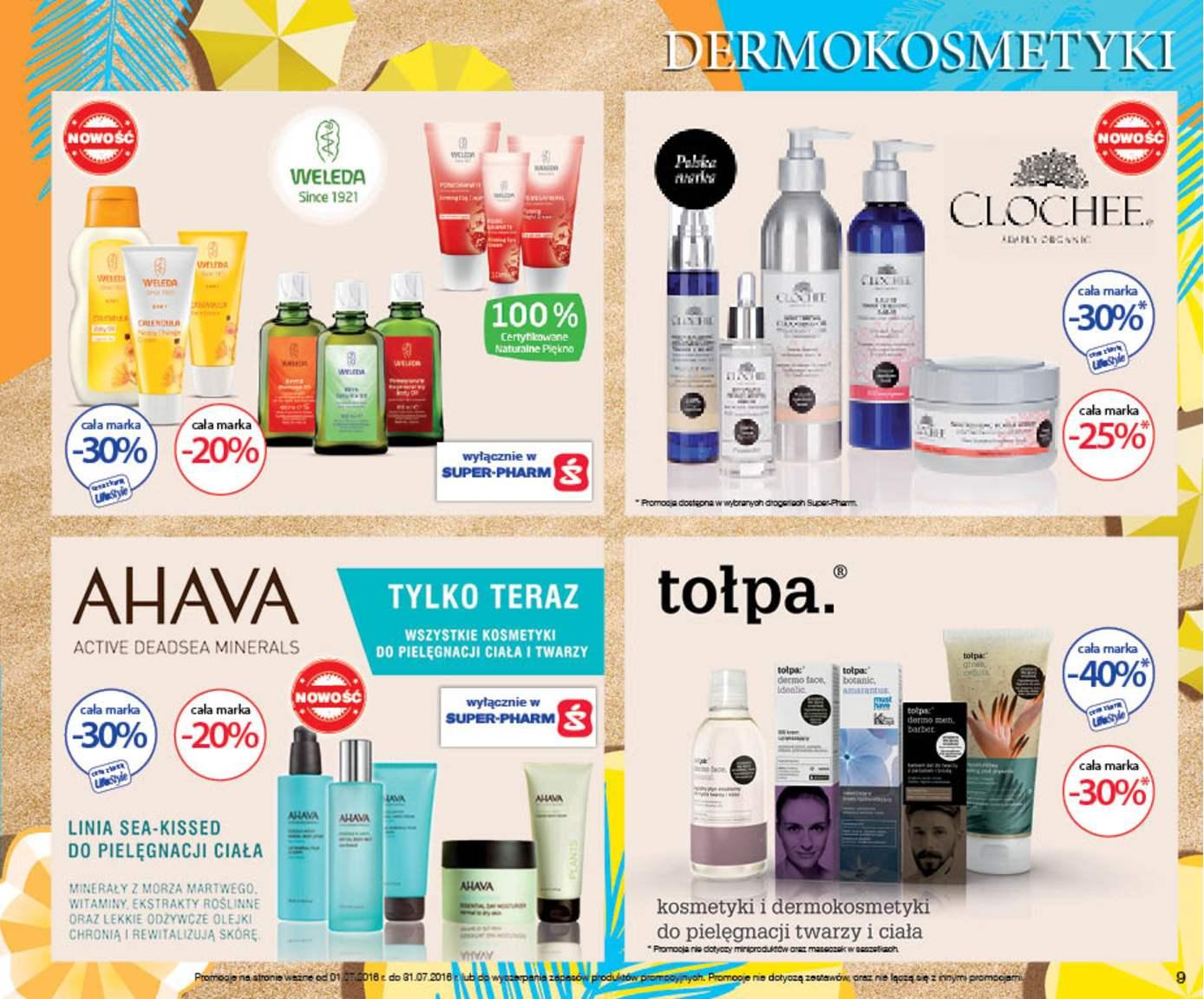 Gazetka promocyjna Superpharm do 31/07/2016 str.9