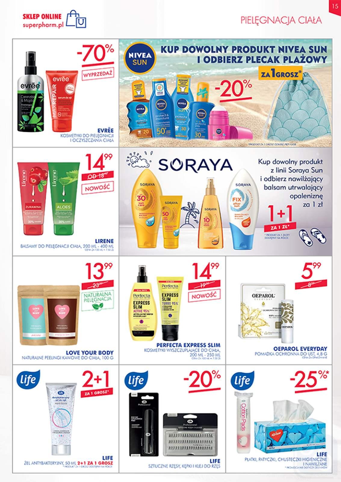 Gazetka promocyjna Superpharm do 31/07/2019 str.15