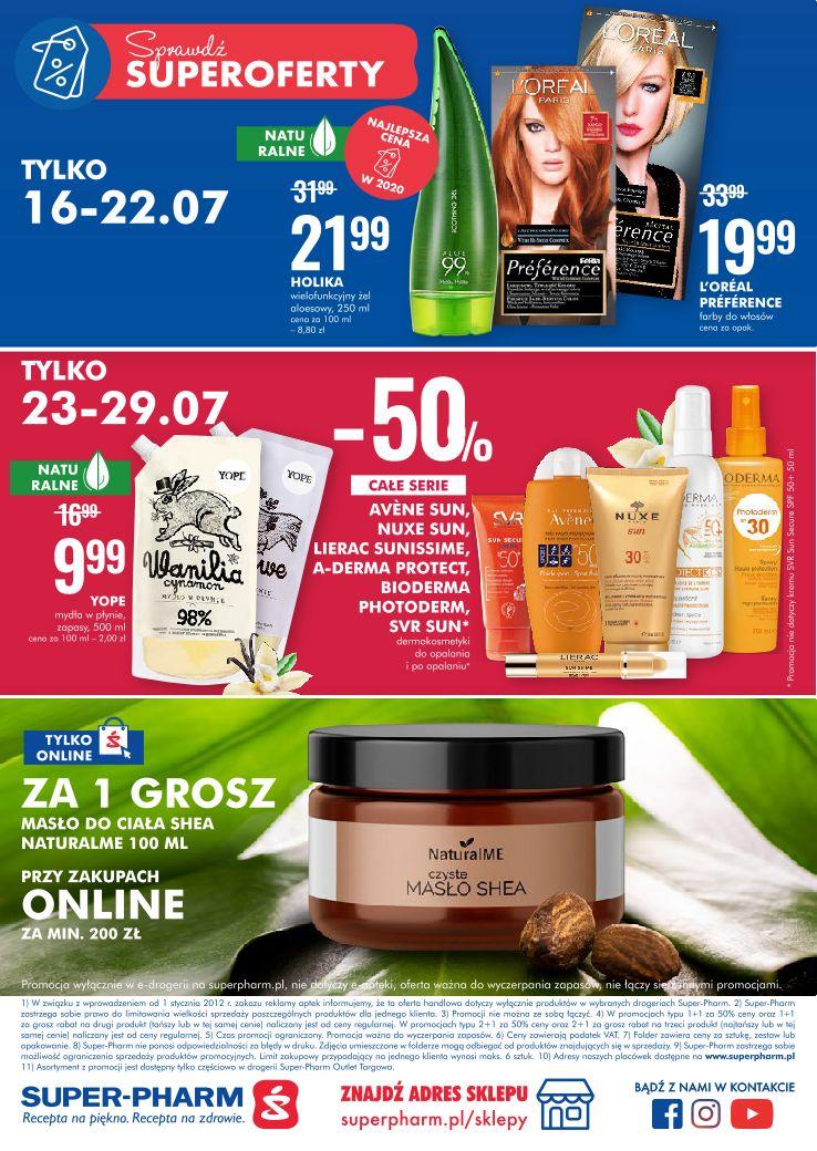 Gazetka promocyjna Superpharm do 29/07/2020 str.24