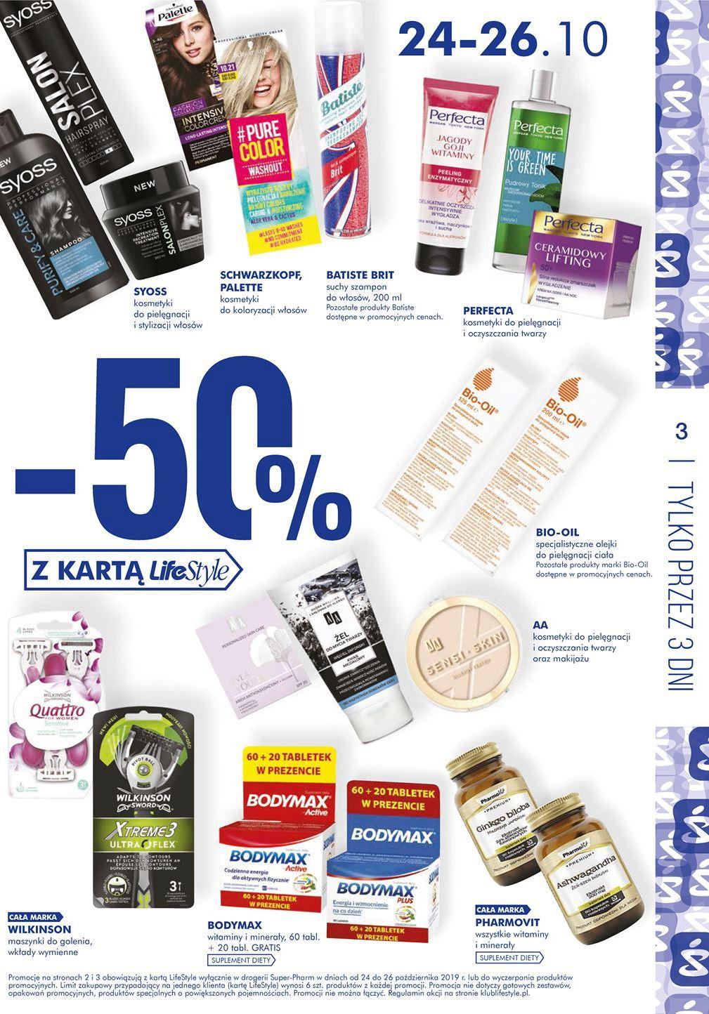 Gazetka promocyjna Superpharm do 30/10/2019 str.3