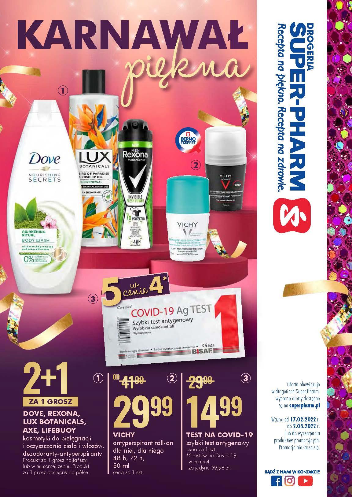 Gazetka promocyjna Superpharm do 02/03/2022 str.1