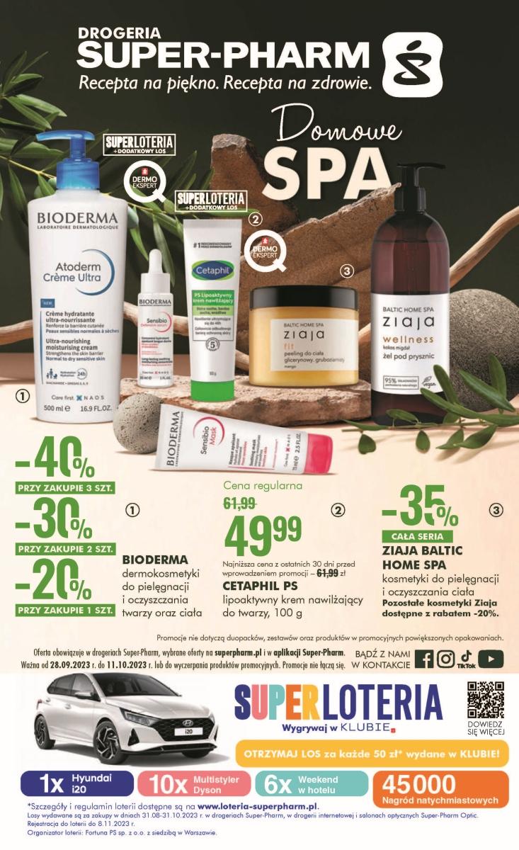 Gazetka promocyjna Superpharm do 11/10/2023 str.1