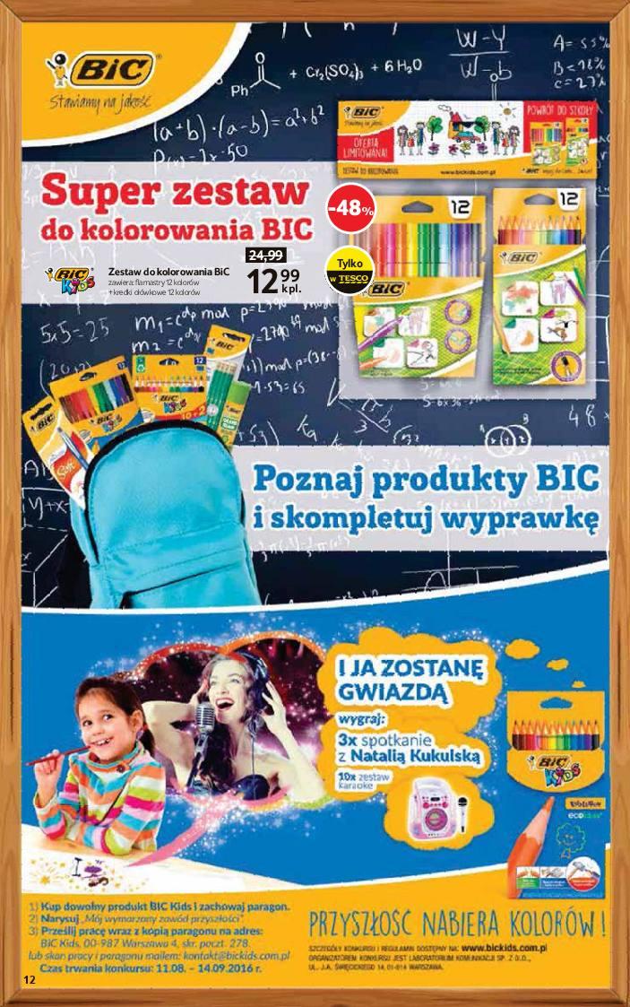 Gazetka promocyjna Tesco do 07/09/2016 str.12