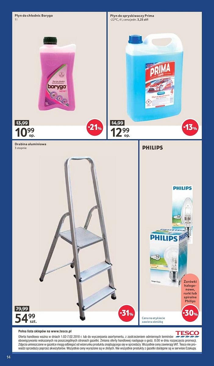 Gazetka promocyjna Tesco do 07/02/2018 str.14