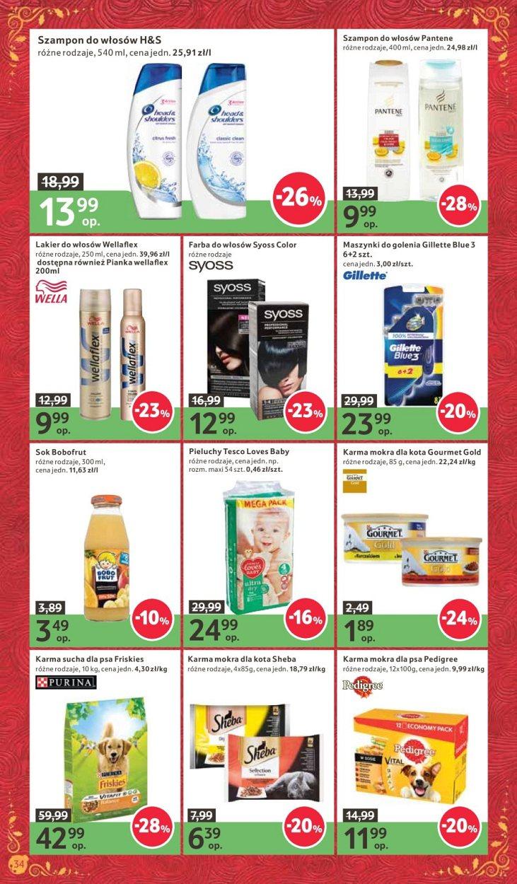 Gazetka promocyjna Tesco do 06/12/2017 str.34