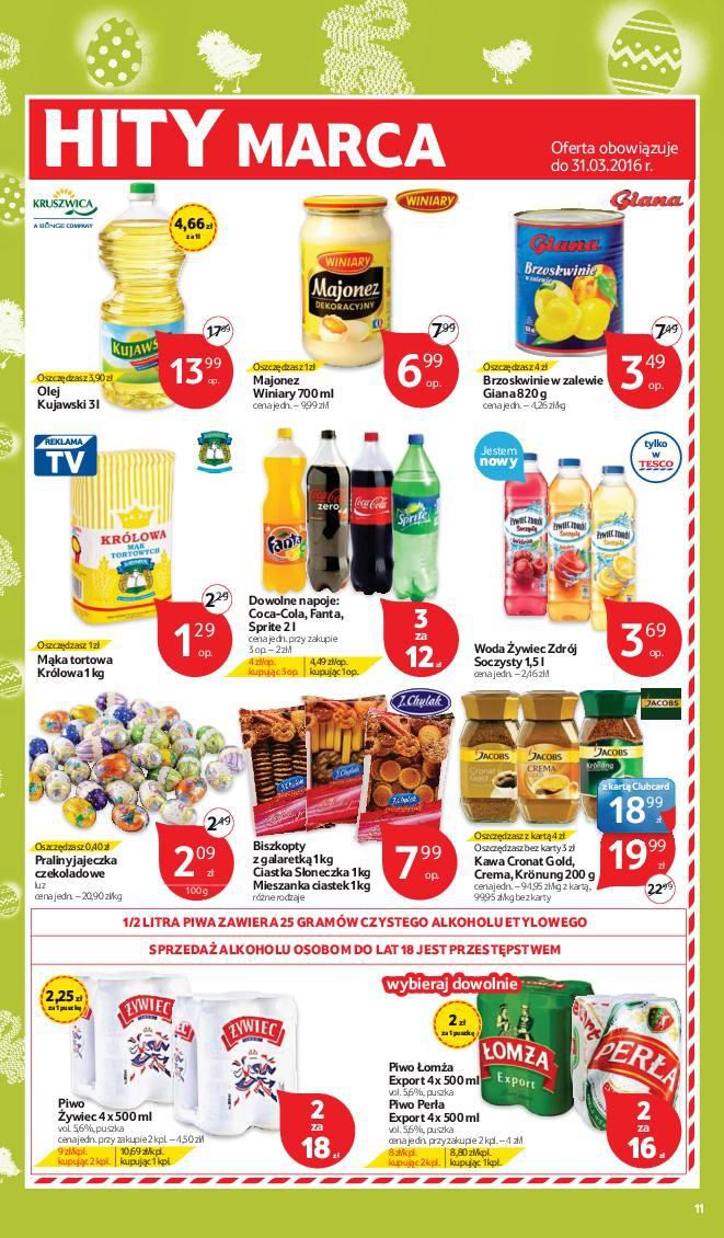 Gazetka promocyjna Tesco do 26/03/2016 str.11