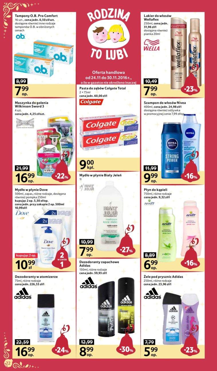 Gazetka promocyjna Tesco do 30/11/2016 str.22