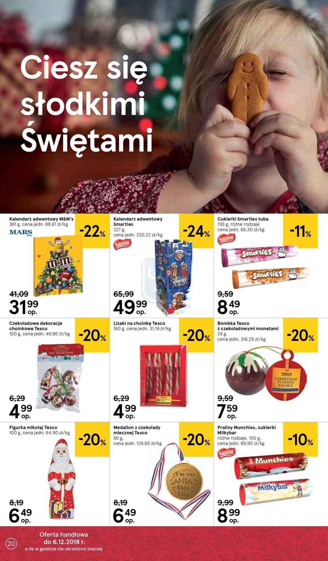 Gazetka promocyjna Tesco do 05/12/2018 str.20