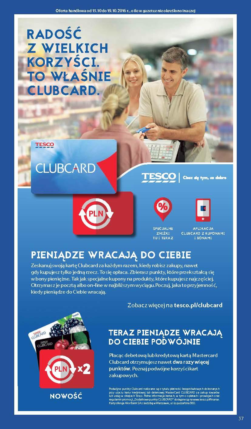 Gazetka promocyjna Tesco do 19/10/2016 str.37