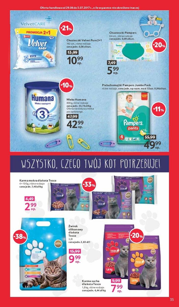 Gazetka promocyjna Tesco do 05/07/2017 str.35