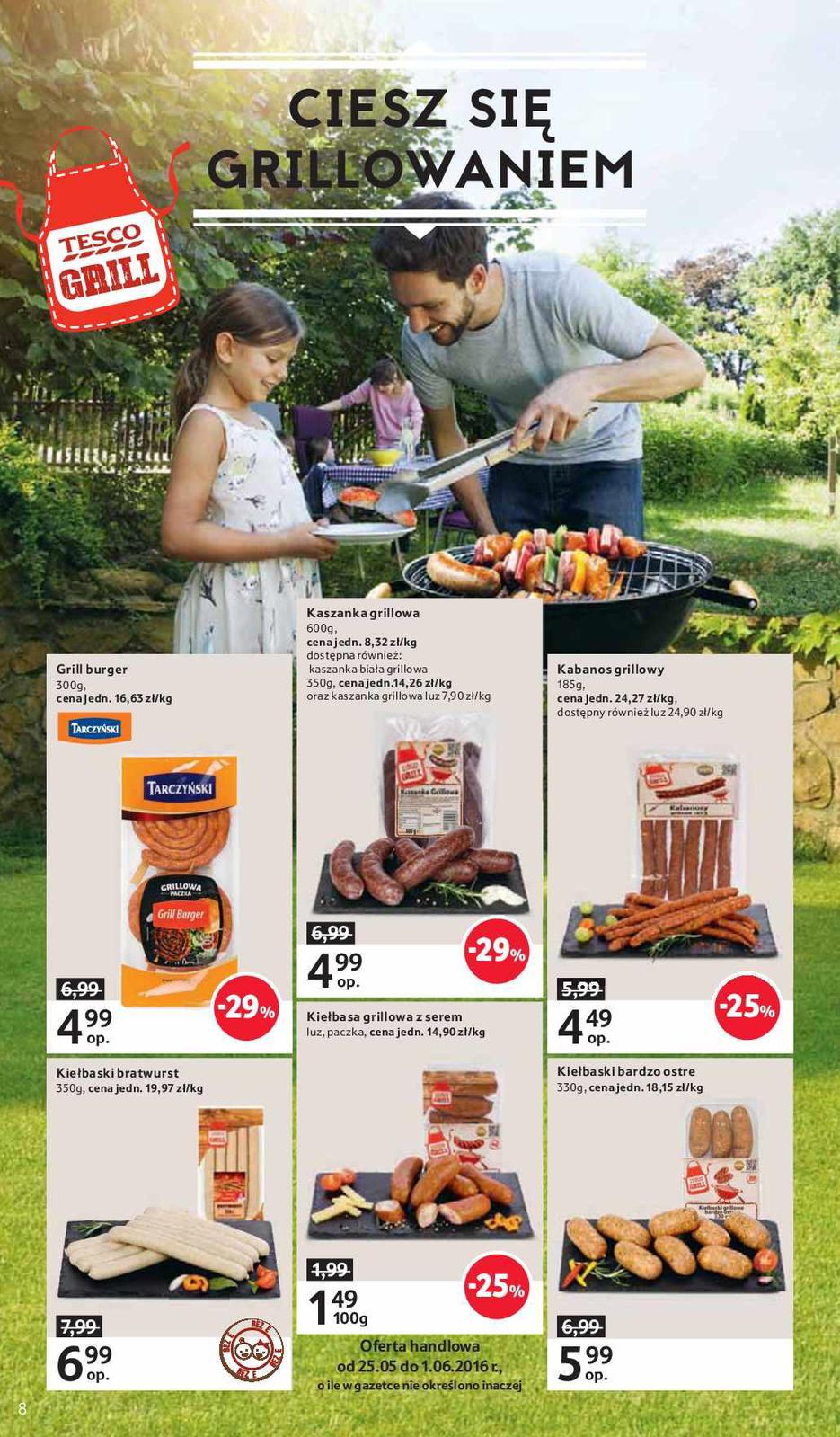 Gazetka promocyjna Tesco do 01/06/2016 str.8