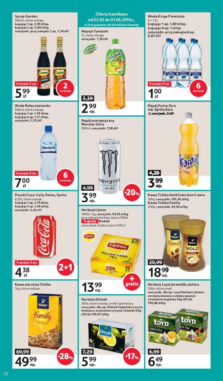 Gazetka promocyjna Tesco do 01/06/2016 str.22