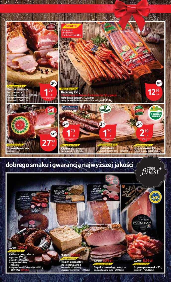 Gazetka promocyjna Tesco do 24/12/2015 str.9