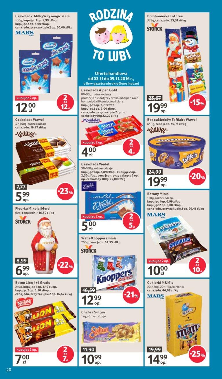 Gazetka promocyjna Tesco do 09/11/2016 str.20