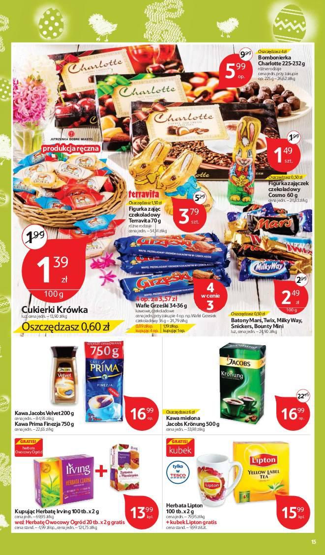 Gazetka promocyjna Tesco do 26/03/2016 str.15