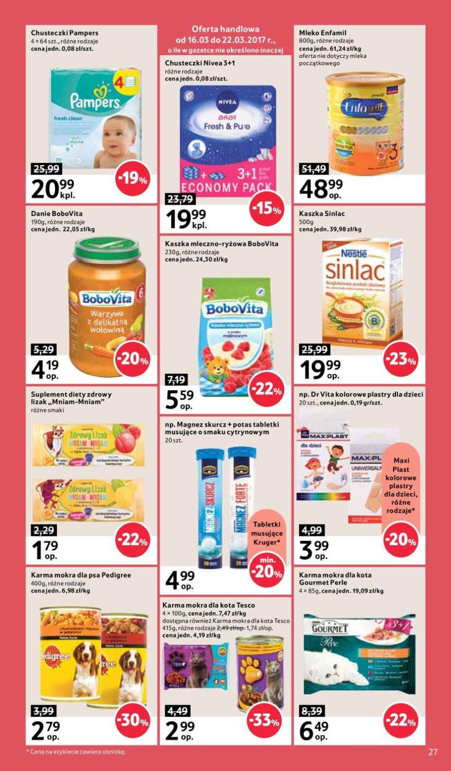 Gazetka promocyjna Tesco do 22/03/2017 str.27