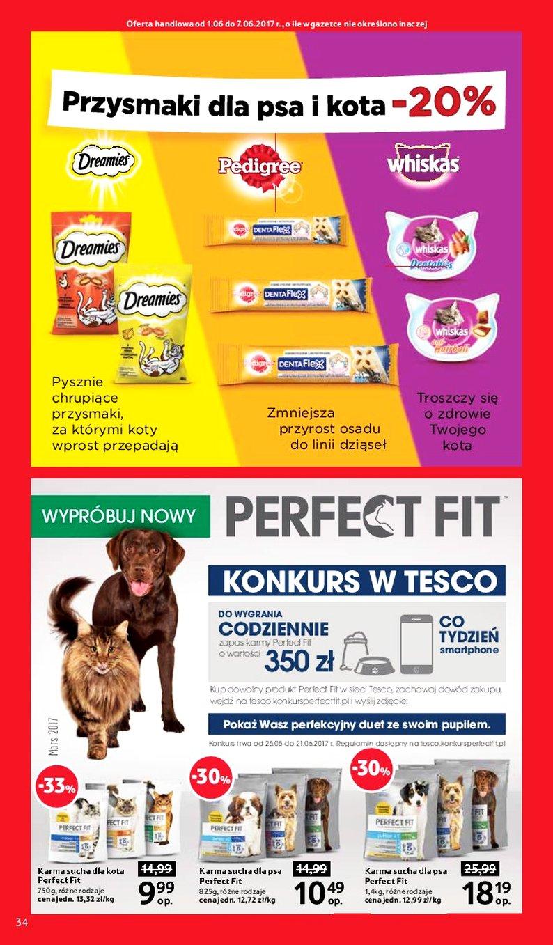 Gazetka promocyjna Tesco do 07/06/2017 str.34