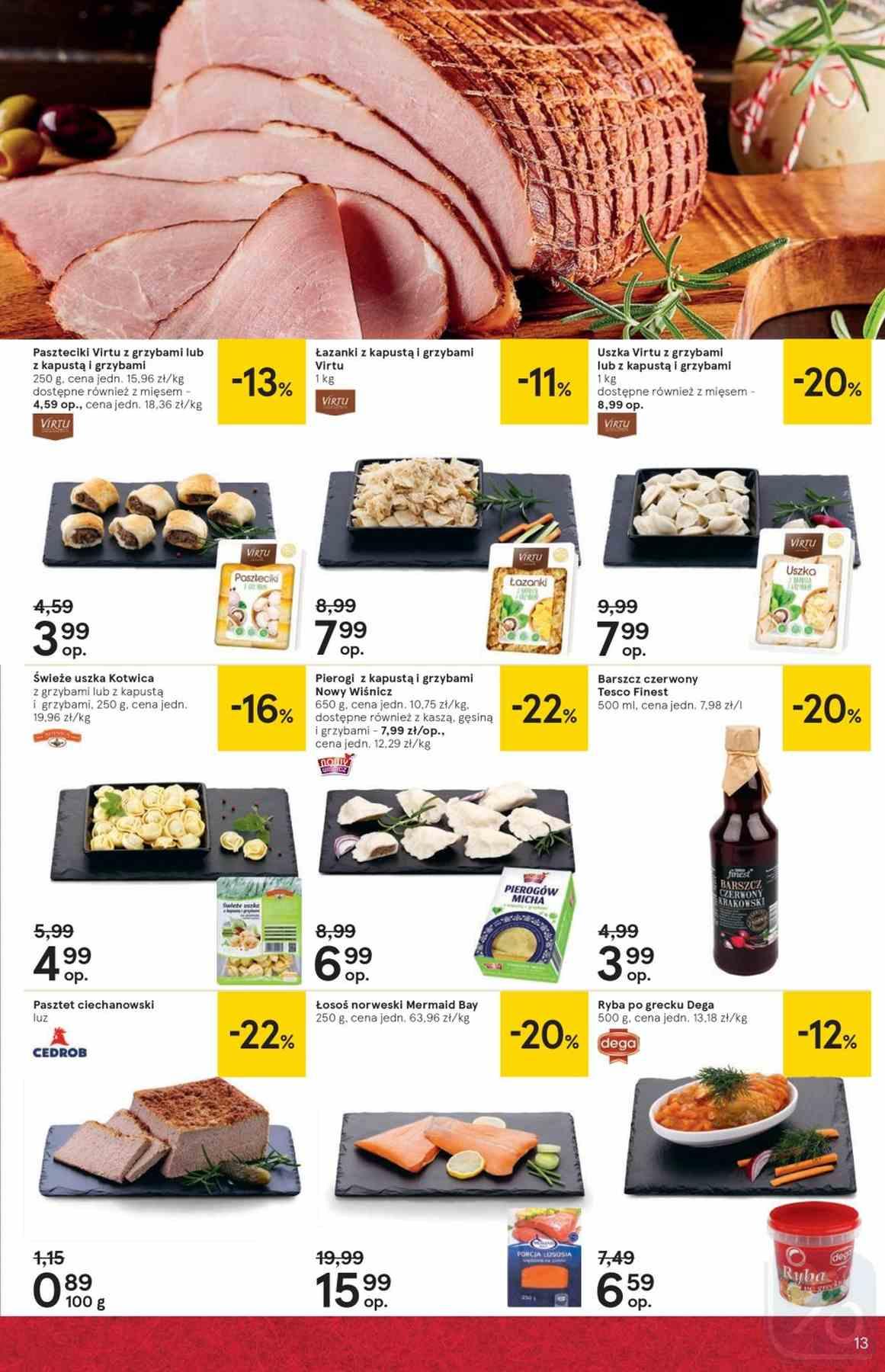 Gazetka promocyjna Tesco do 02/01/2019 str.13