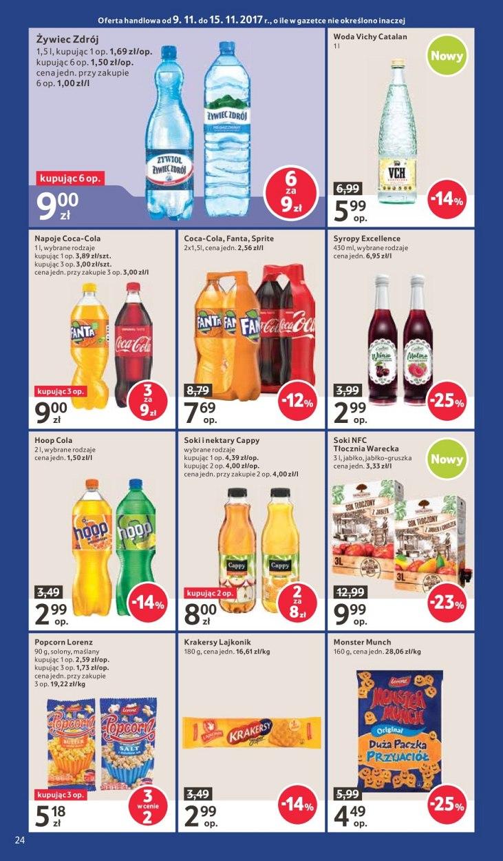 Gazetka promocyjna Tesco do 15/11/2017 str.24