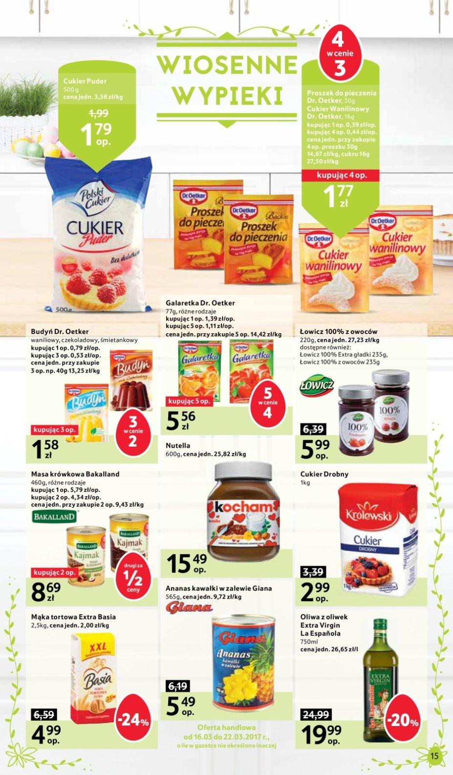 Gazetka promocyjna Tesco do 22/03/2017 str.15