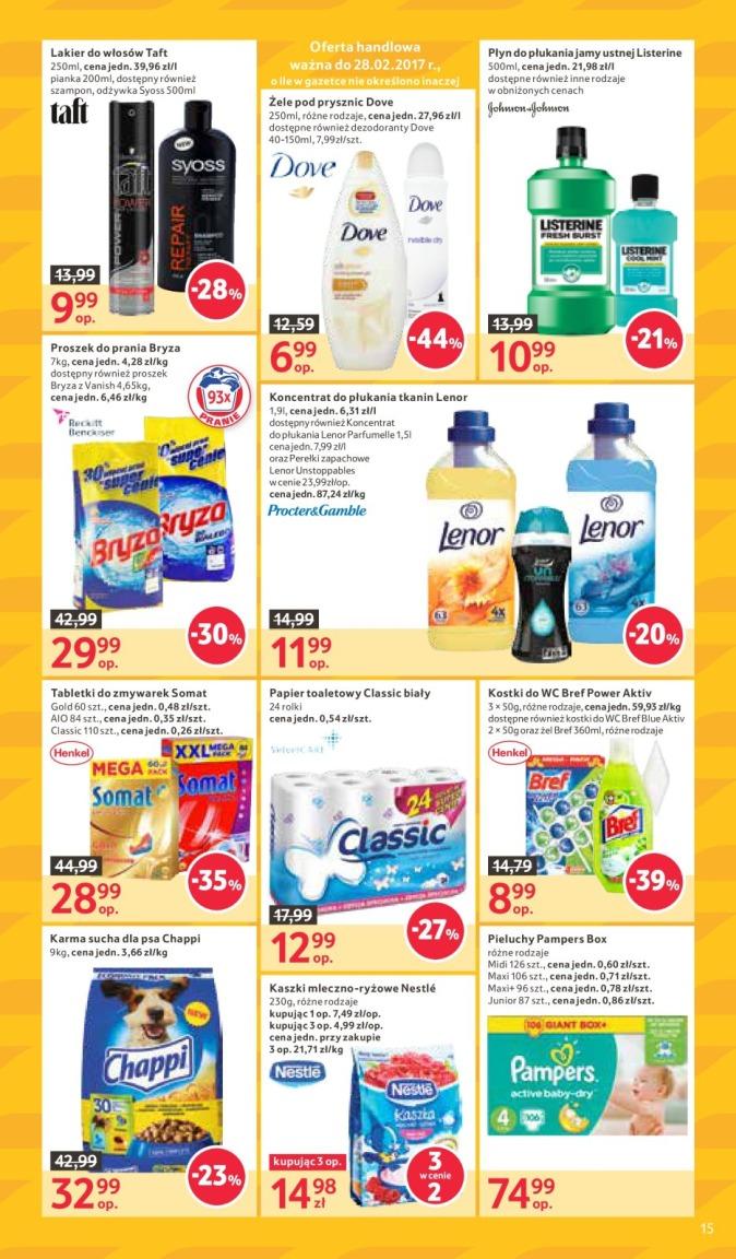 Gazetka promocyjna Tesco do 08/02/2017 str.15