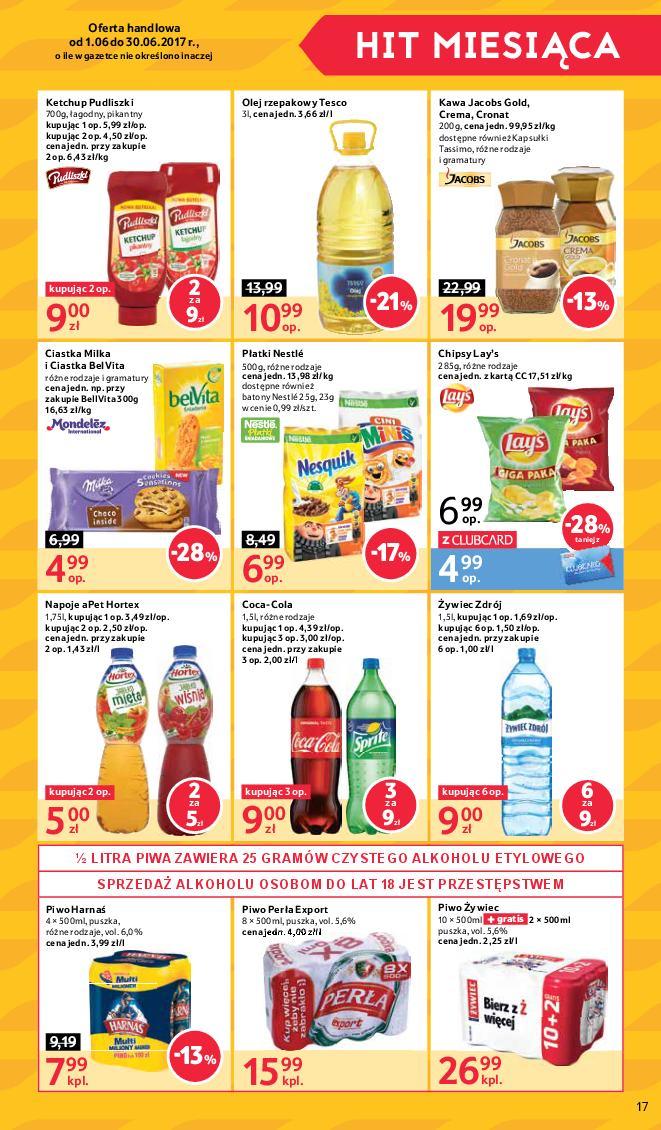 Gazetka promocyjna Tesco do 07/06/2017 str.17