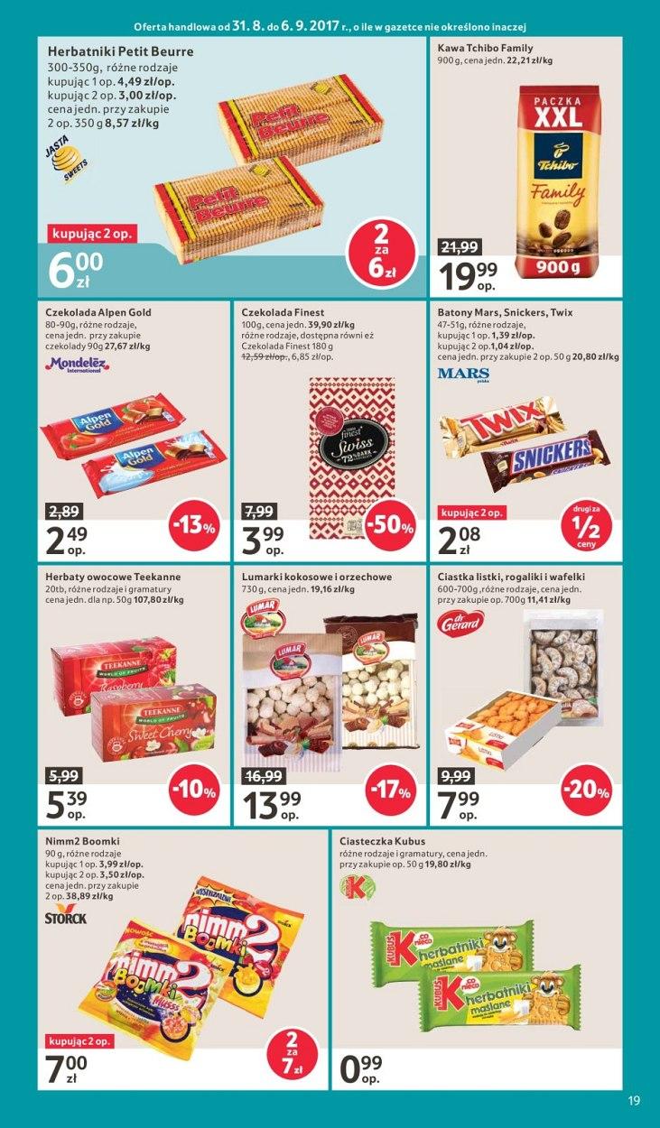 Gazetka promocyjna Tesco do 06/09/2017 str.19