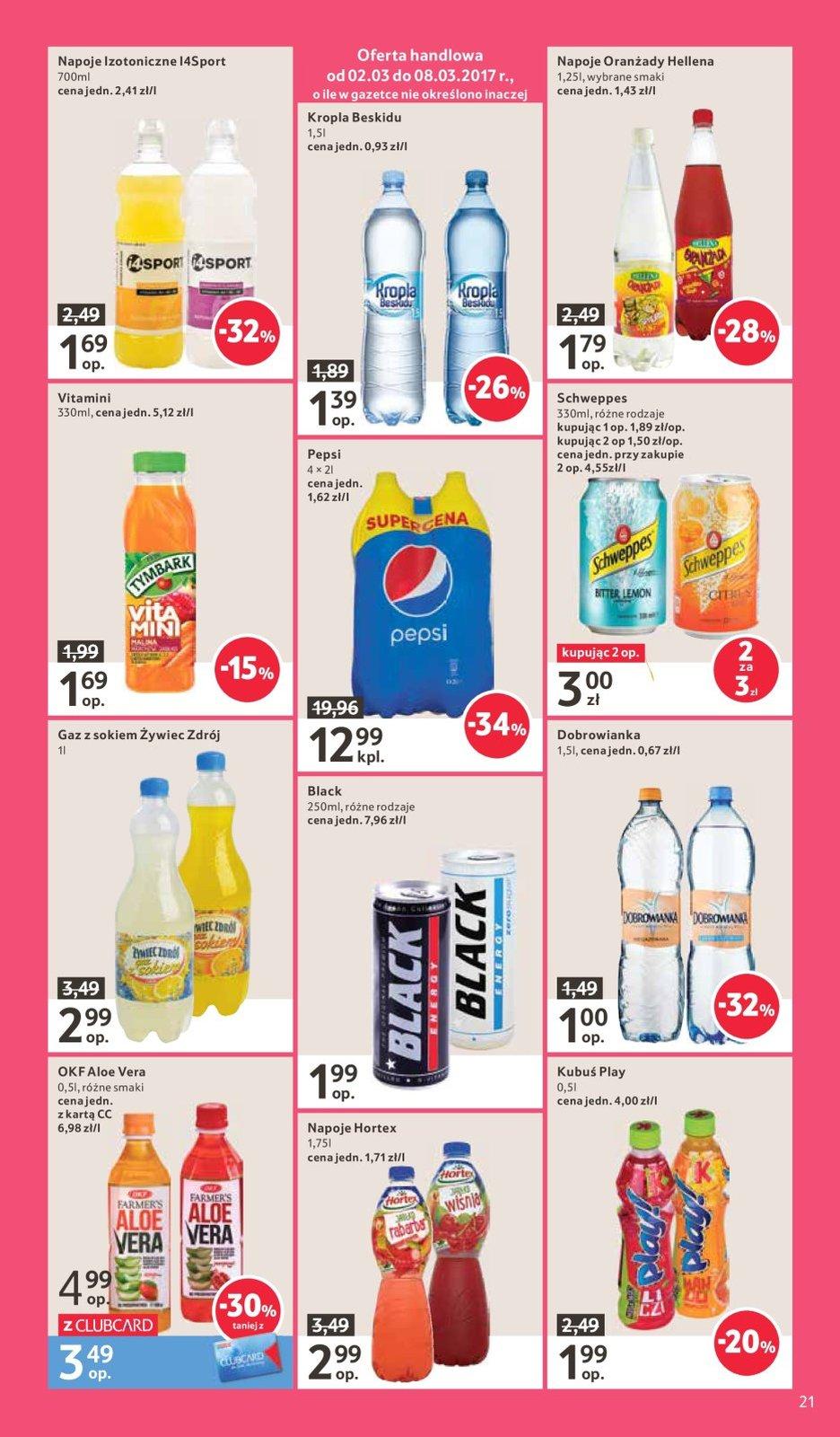 Gazetka promocyjna Tesco do 29/03/2017 str.21