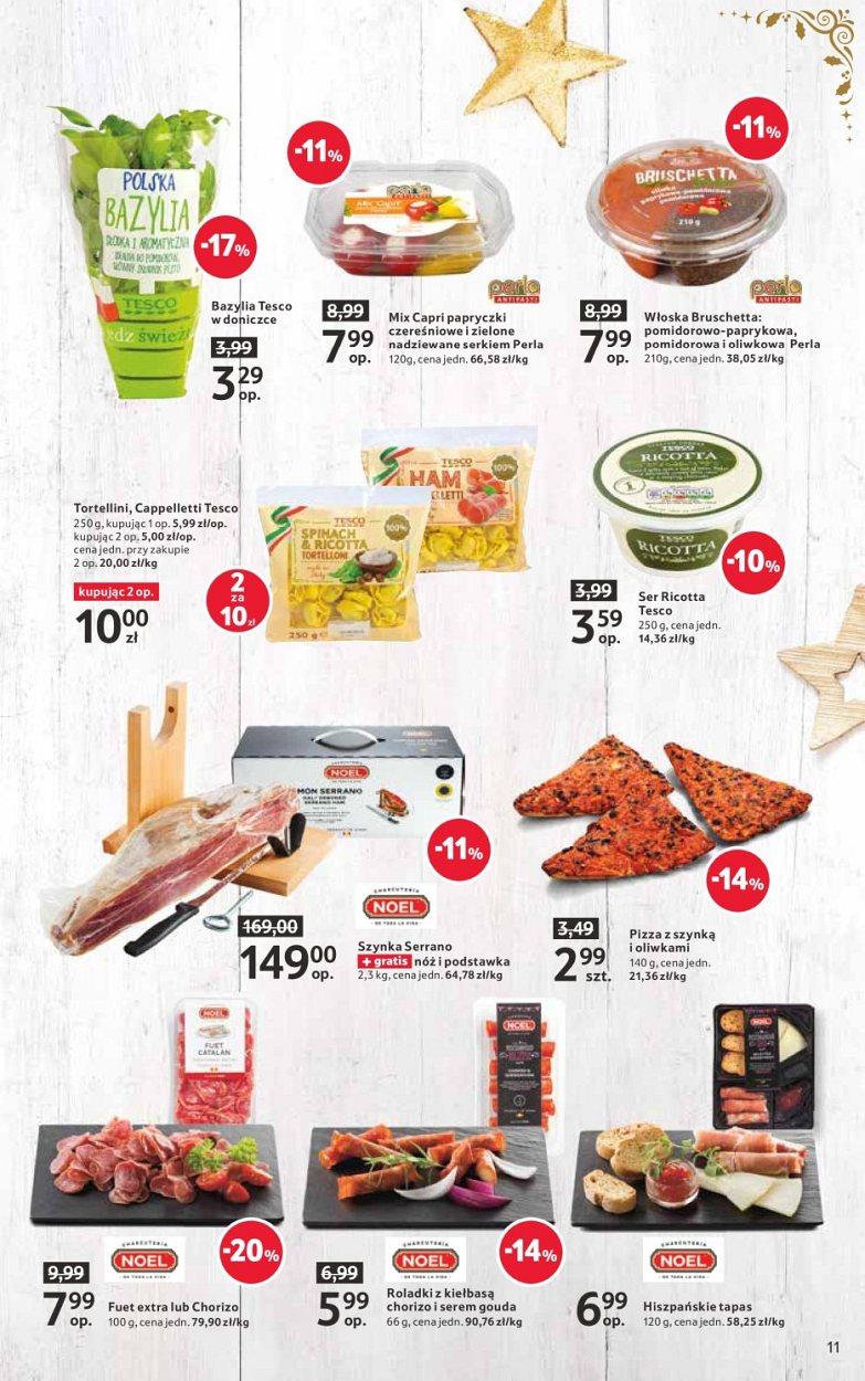 Gazetka promocyjna Tesco do 24/12/2017 str.11