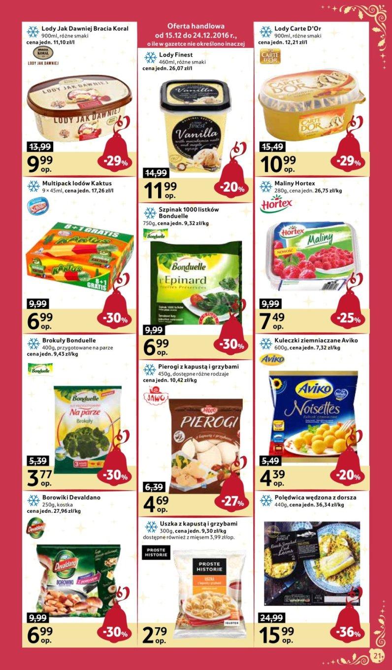 Gazetka promocyjna Tesco do 24/12/2016 str.21