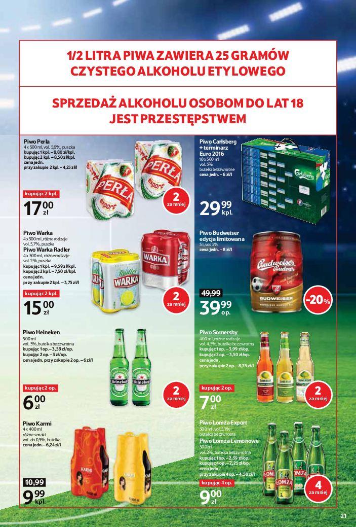 Gazetka promocyjna Tesco do 15/06/2016 str.21