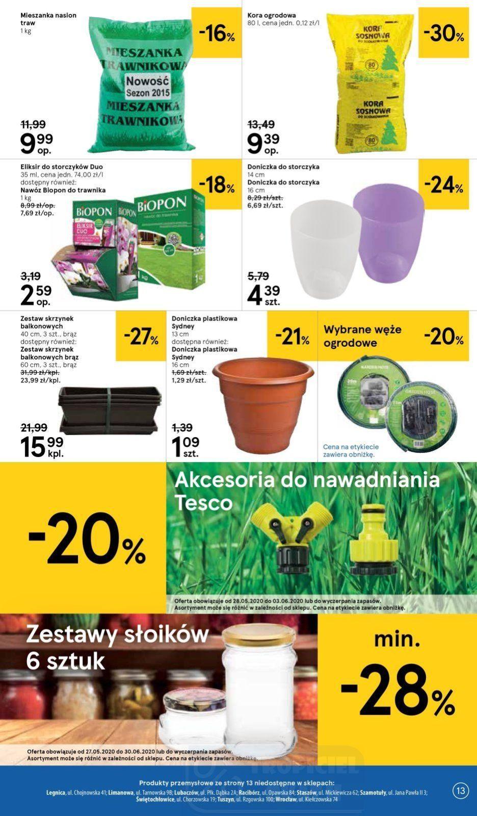 Gazetka promocyjna Tesco do 03/06/2020 str.13
